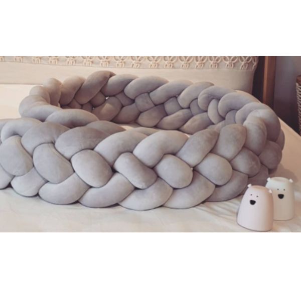 Protective Cot Braid Ultra Grey 4stand