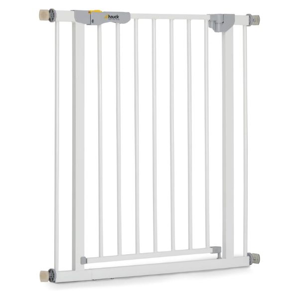 Hauck Baby Gate for Doors and Stairs Autoclose N Stop, Child Stair Gate for Widths 75 to 80 cm