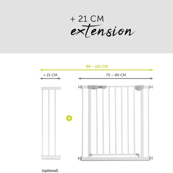 Hauck 21cm Extension Compatible with Hauck Baby Gate